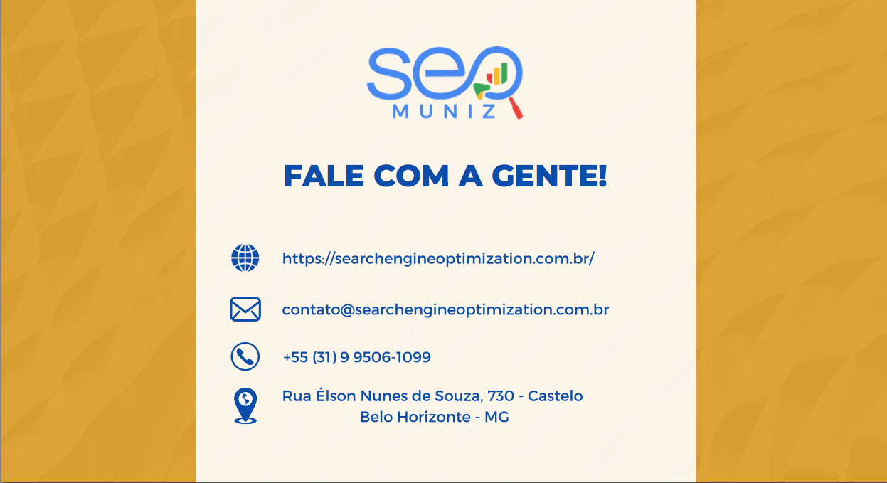 Como fazer otimização de sites Seo Muniz 10