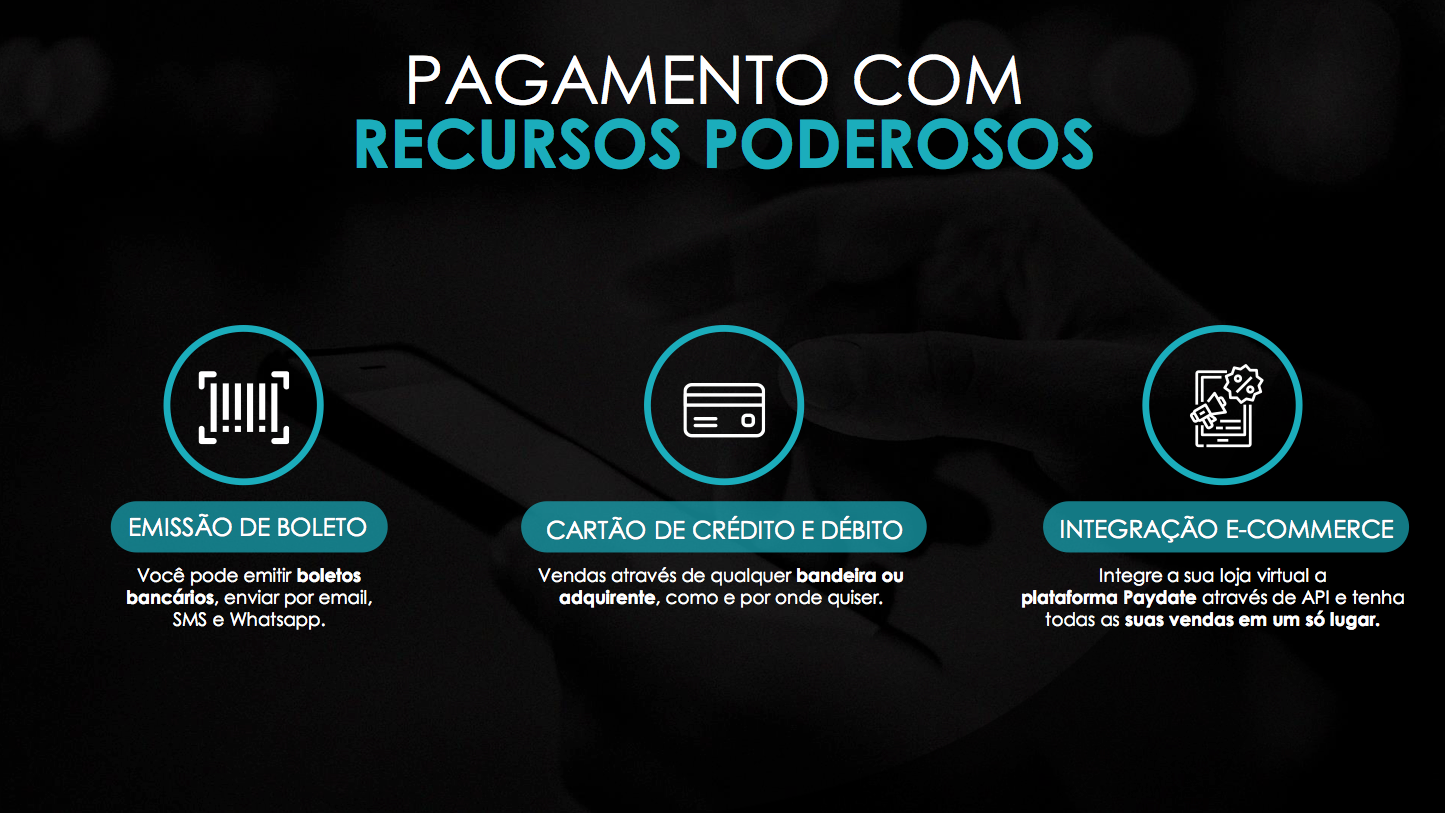 Paydate – Plataforma online para automação e gestão financeira etapa 4