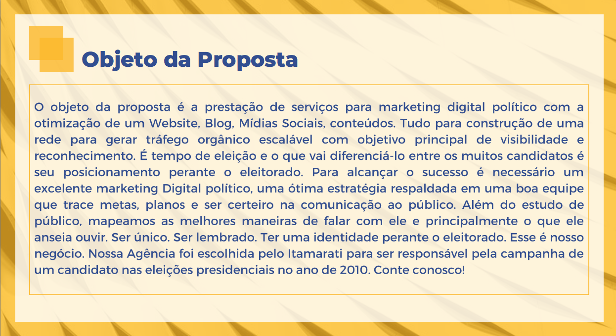 Marketing político digital como construir uma campanha vencedora proposta SEO MUNIZ