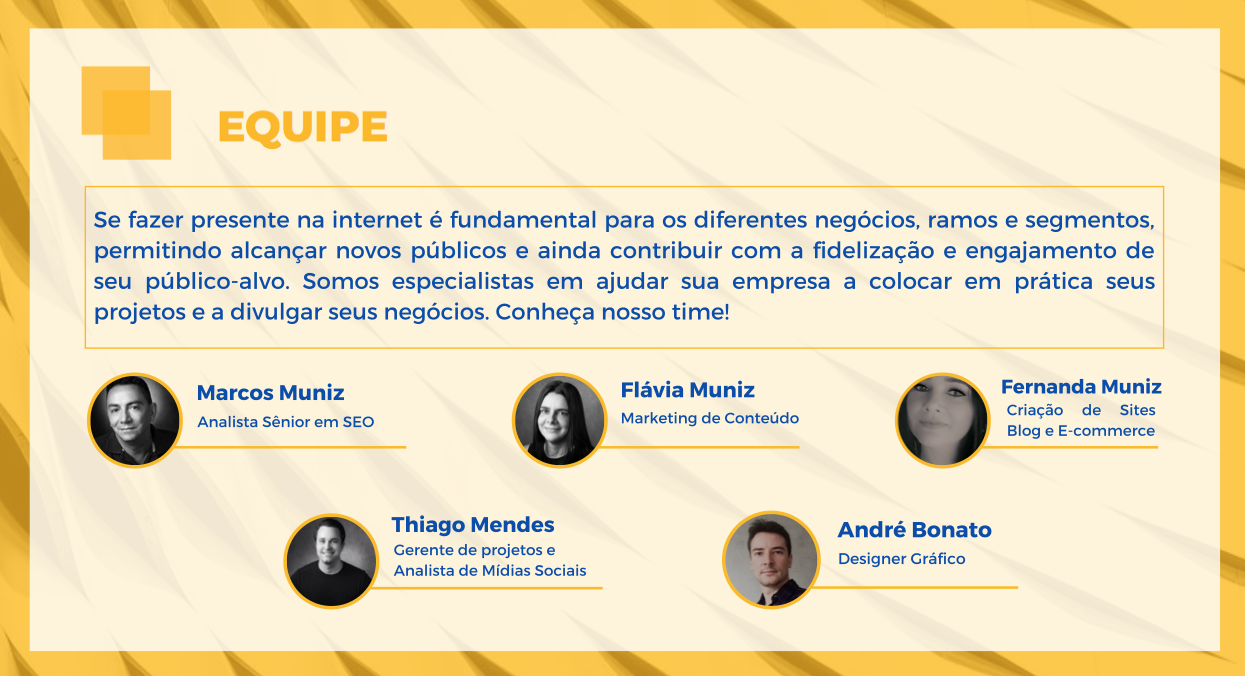 Seo para e-commerce, loja virtual e redes sociais - Equipe SEO MUNIZ