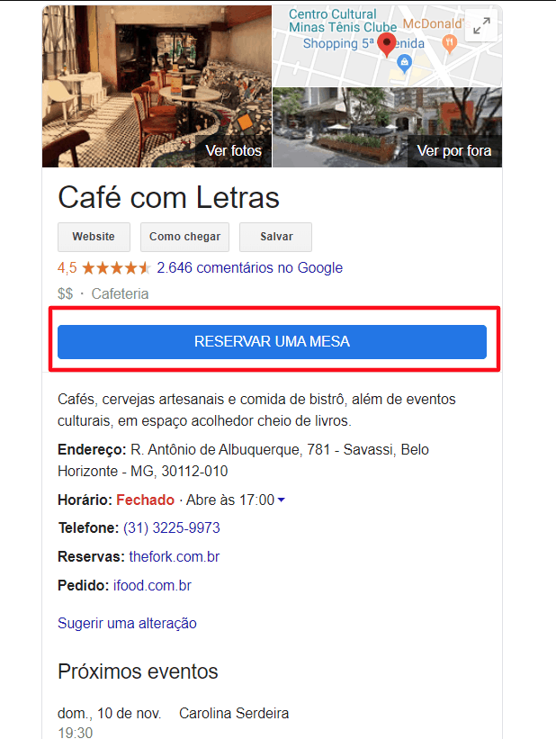 Google meu Negócio o passo a passo Permita agendamentos