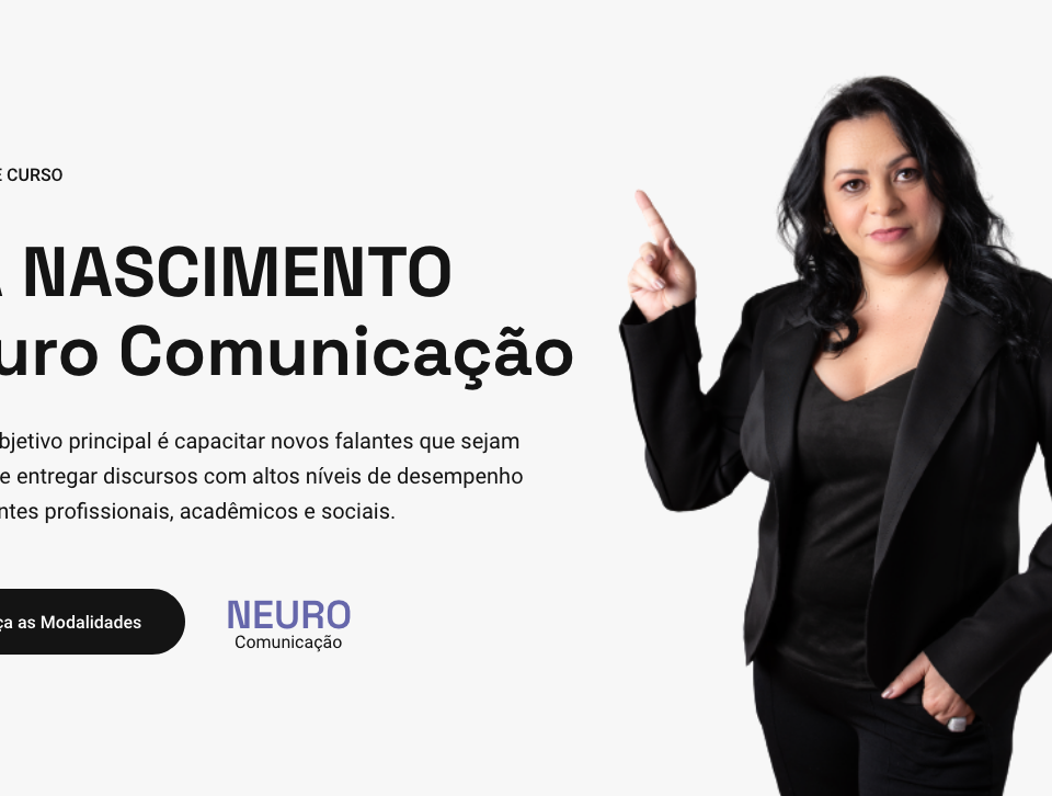 Iza Nascimento curso para falar em público com confiança